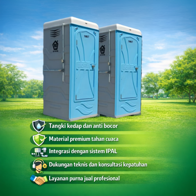 Toilet Portable – Standar Lingkungan & Baku Mutu Nasional